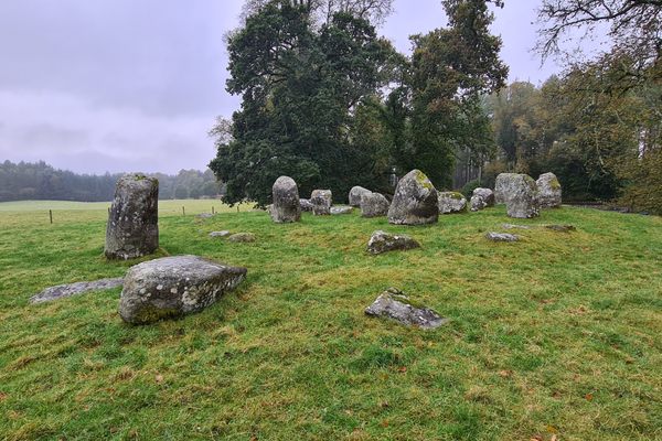 Croft Moraig Stone Circle entry stones
