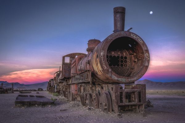 Great Train Graveyard – Bolivia - Atlas Obscura
