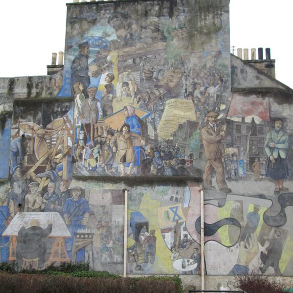 Projection Mural, Leith - with Tim Chalk & Paul Grime