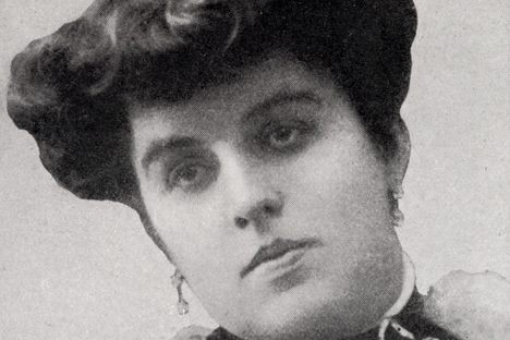 The Comtesse de Monteil, born Amélie Condemine, in an undated photo published shortly after her arrest in 1908.