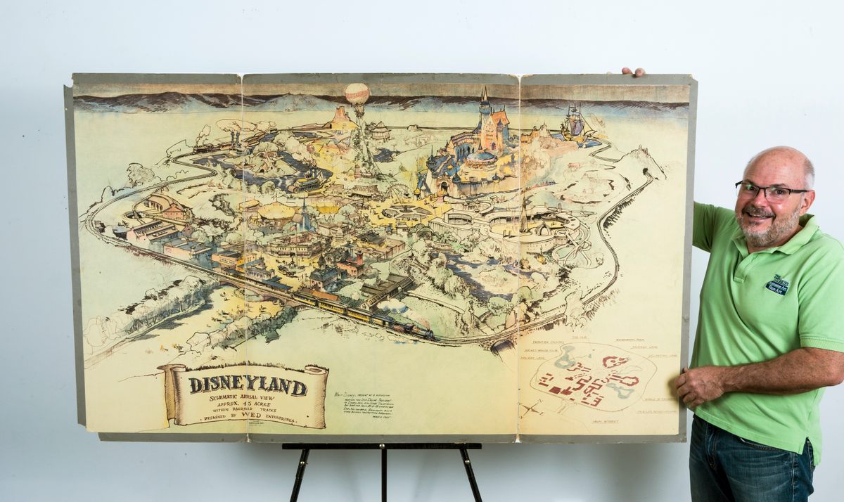 For Sale: The First Map of Disneyland