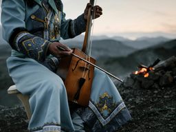 Mongolia - Morin khuur horsehead fiddle