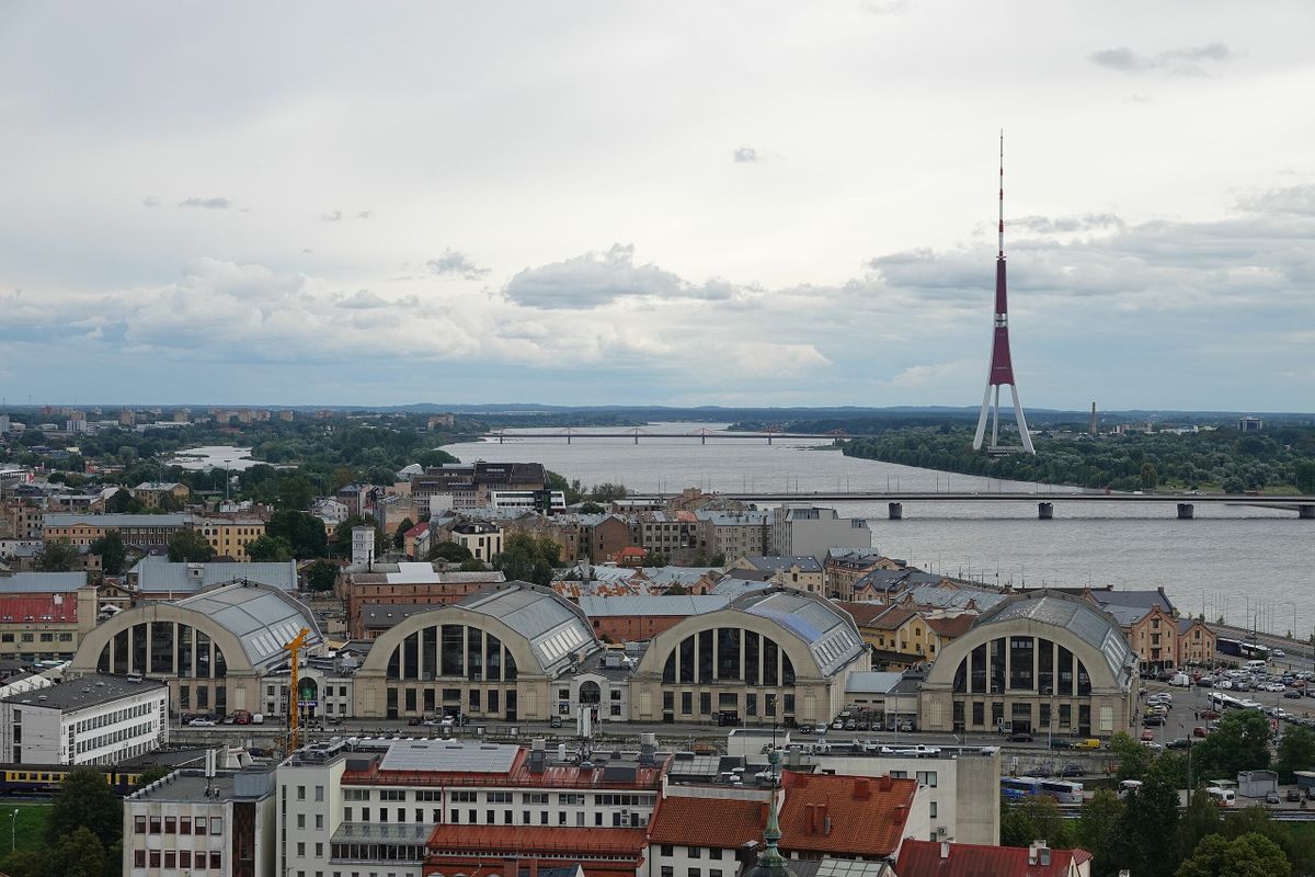 Riga Radio and Television Tower in Riga