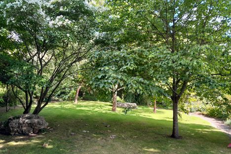 View of the center of the garden