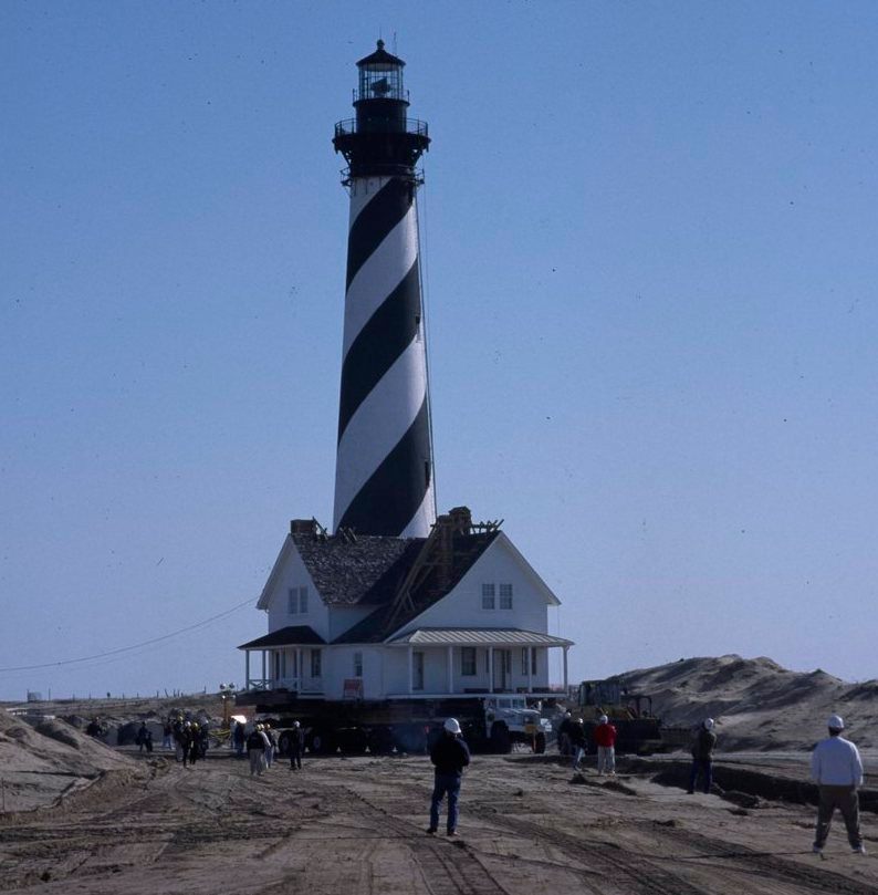 The lighthouse hits the road.