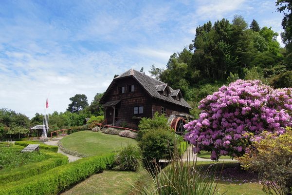 The watermill.