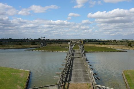 Tilbury Fort drawbridges.