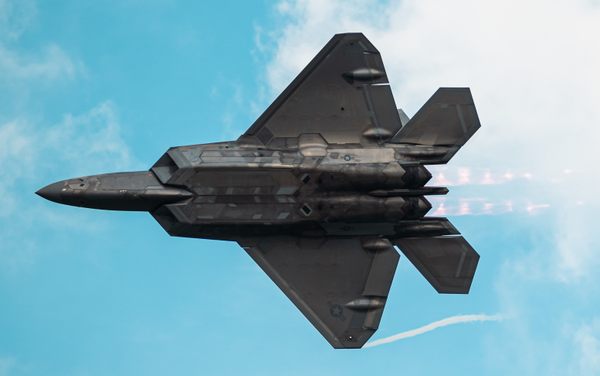 Who Swarmed Langley Air Force Base With Drones?