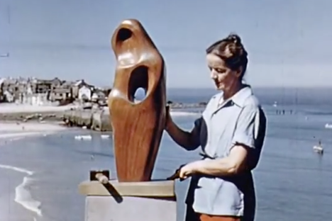 The Seaside-Inspired Artwork of Barbara Hepworth