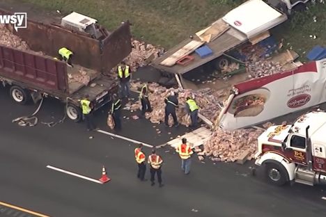 An Incomplete if Exhaustive Tally of Recent Highway Truck Spills
