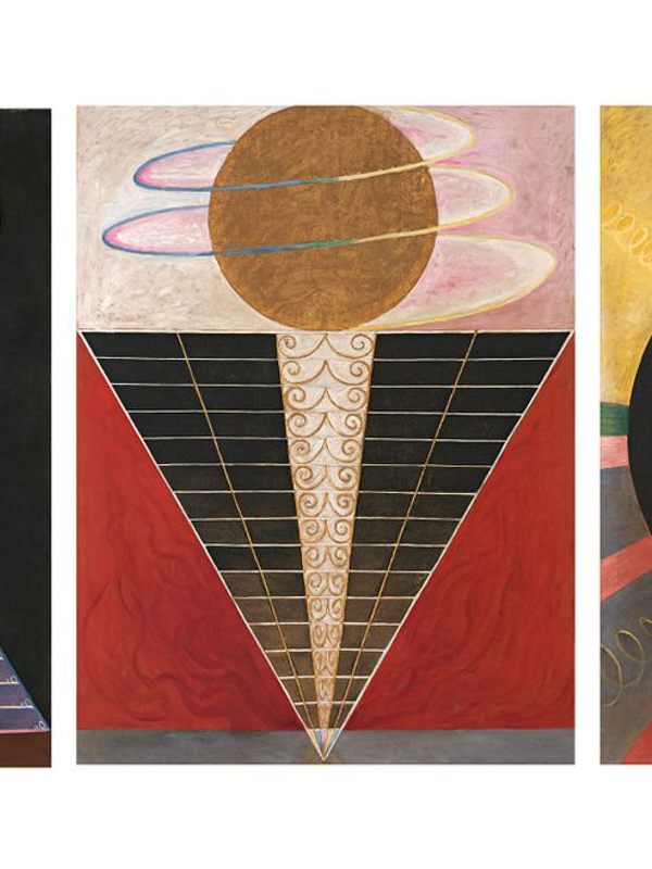 Hilma af Klint, Group X, Nos. 1–3, Altarpiece (Altarbild), 1915