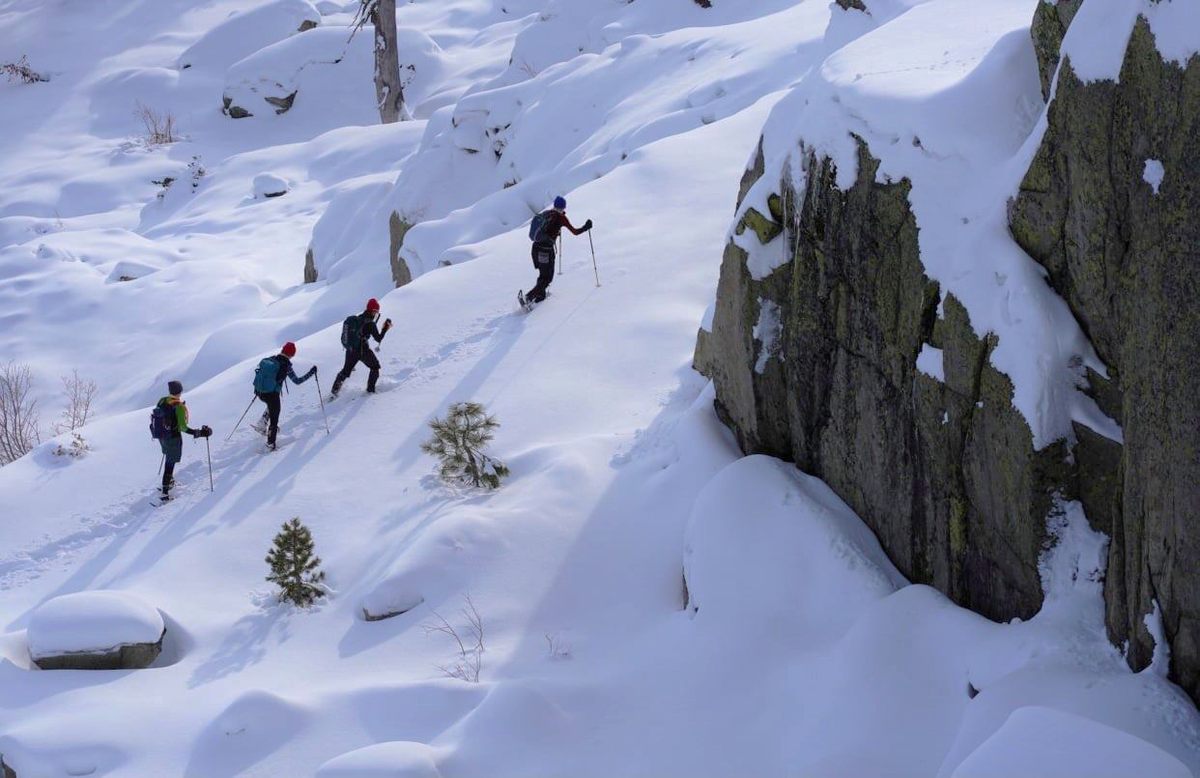 December is not a gentle month to journey through the Sierras.