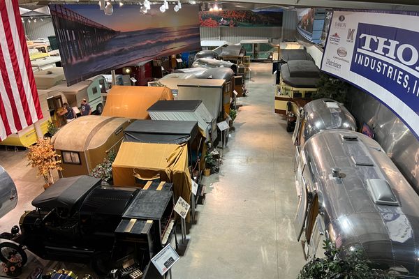 Rows upon rows of RVs from 1913 forward. I really enjoyed this spot more than I thought I would. Great for RV and camping fans. 