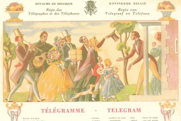 In Belgium, the day of the telegram has come to an end.