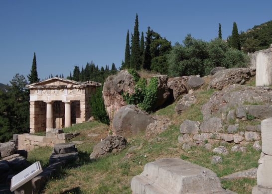 The Oracle of Delphi – Greece - Atlas Obscura