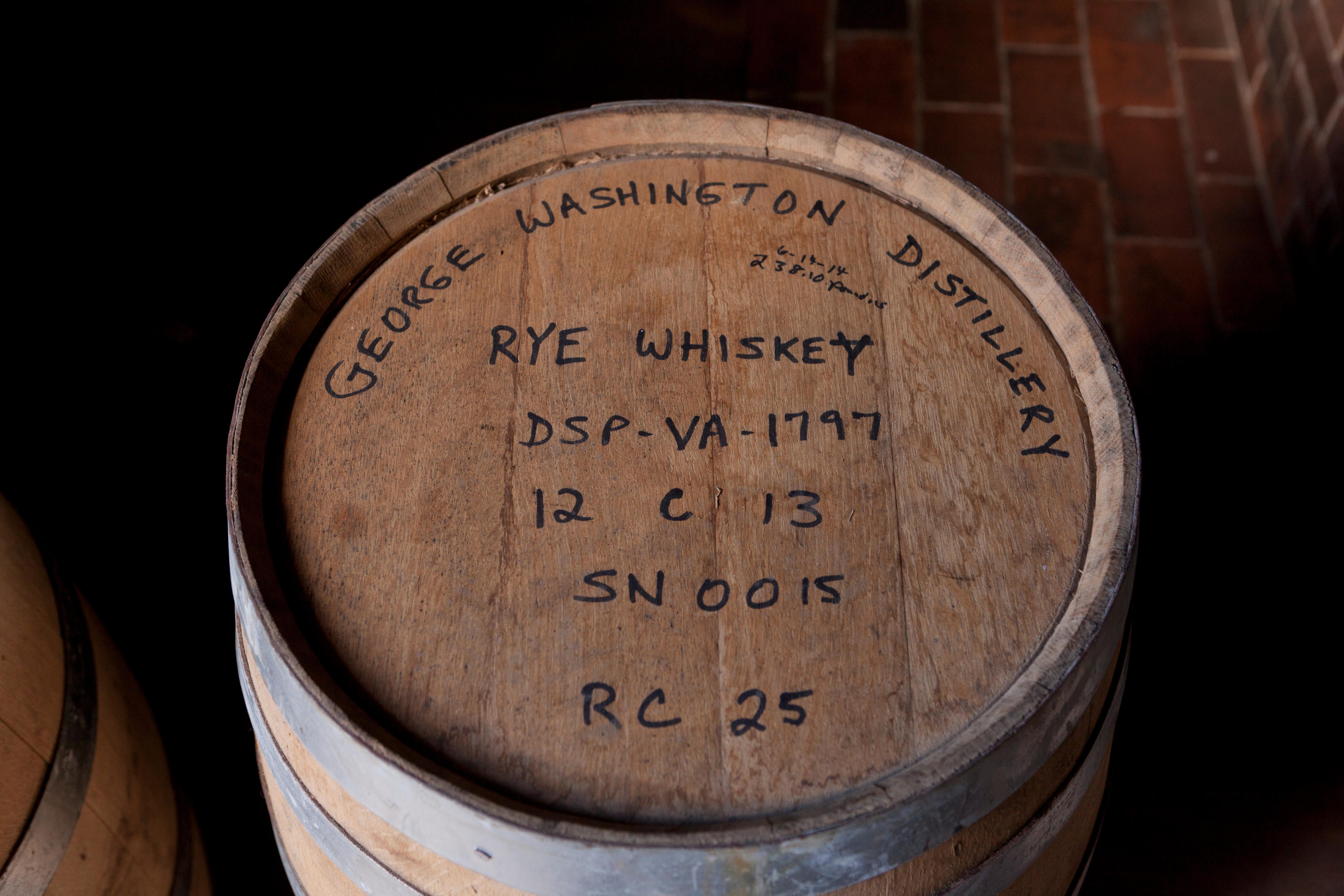 George Washington himself got into the whiskey distilling business.