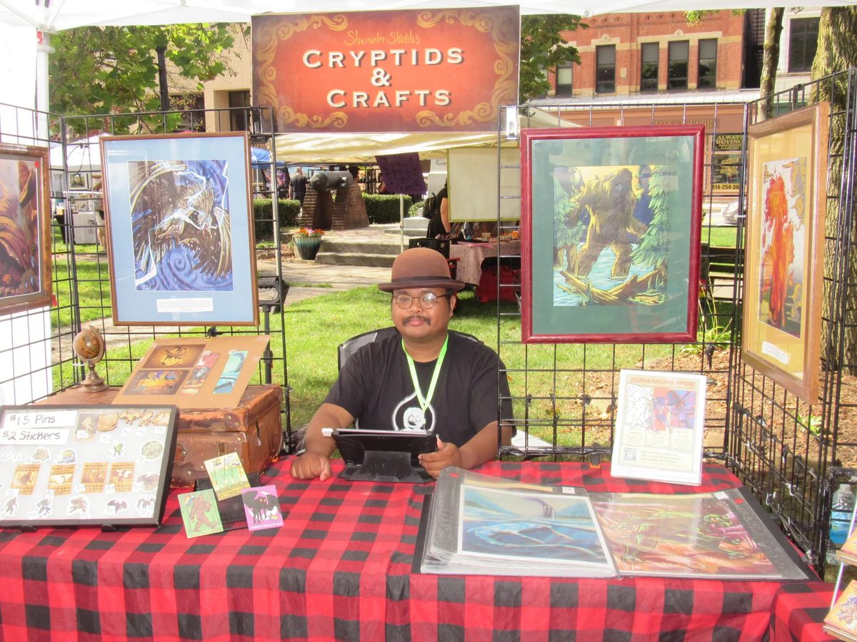 Cryptid vendors came out of the woodwork to celebrate the squonk in Johnstown.