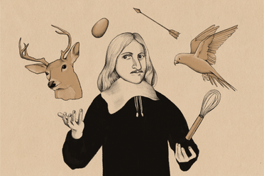 From pastry-built deer to rosewater balloon fights, May had many table-side tricks up his sleeve.