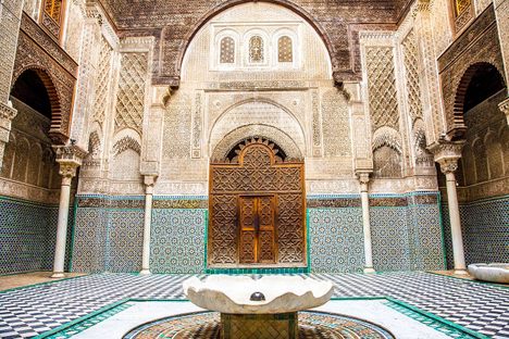 Al-Attarine Madrasa courtyard