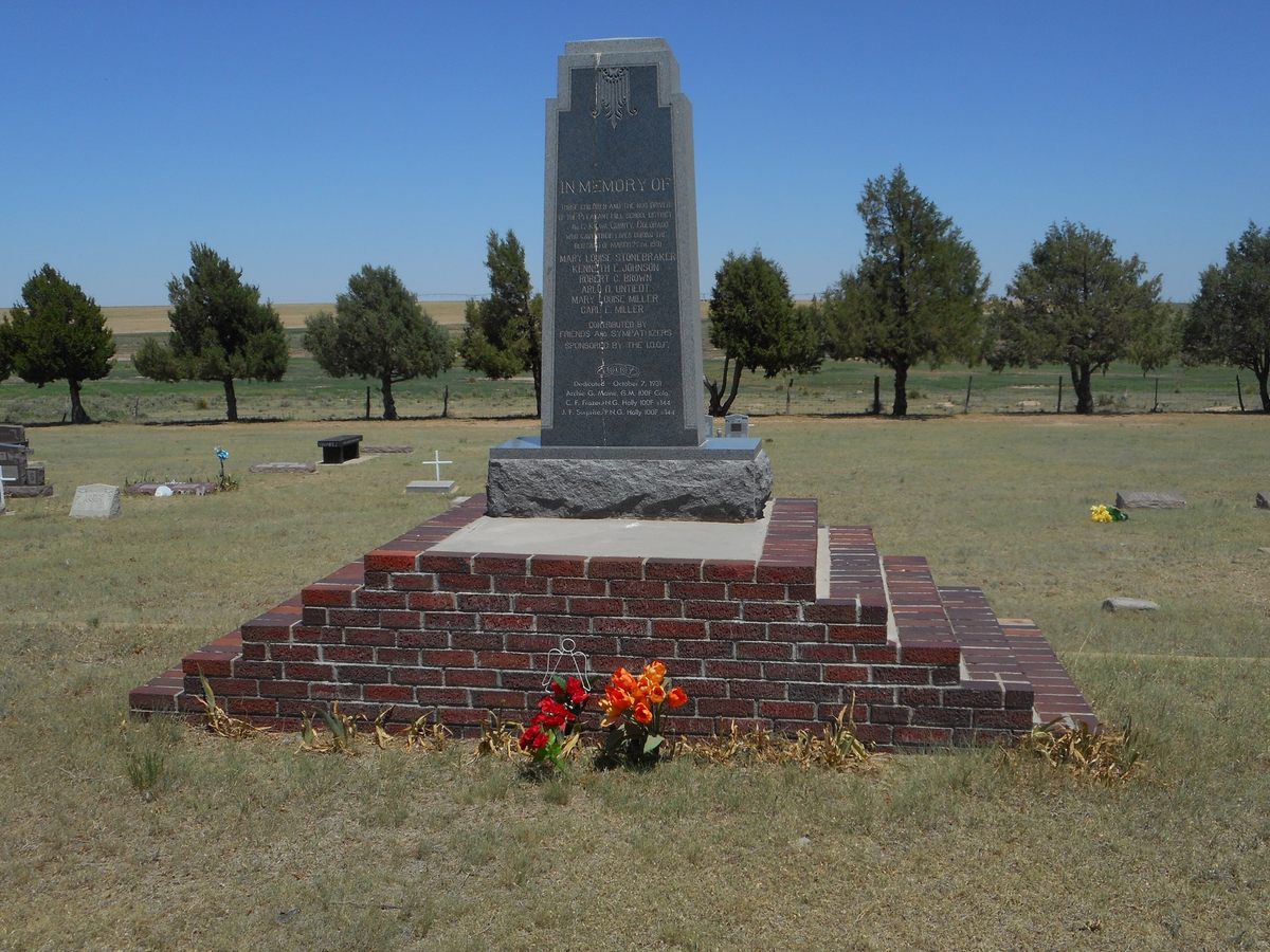 Pleasant Hill Memorial Holly, Colorado Atlas Obscura