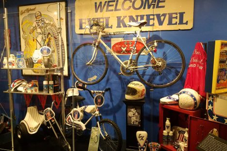 The Evel Knievel Museum at Historic Harley Davidson.