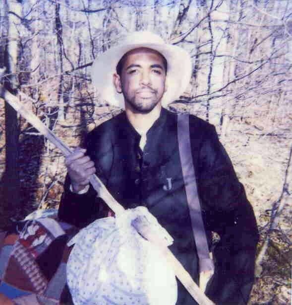 Anthony Cohen, retracing the Underground Railroad in 1996.