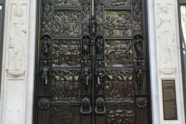 Salada Tea Doors