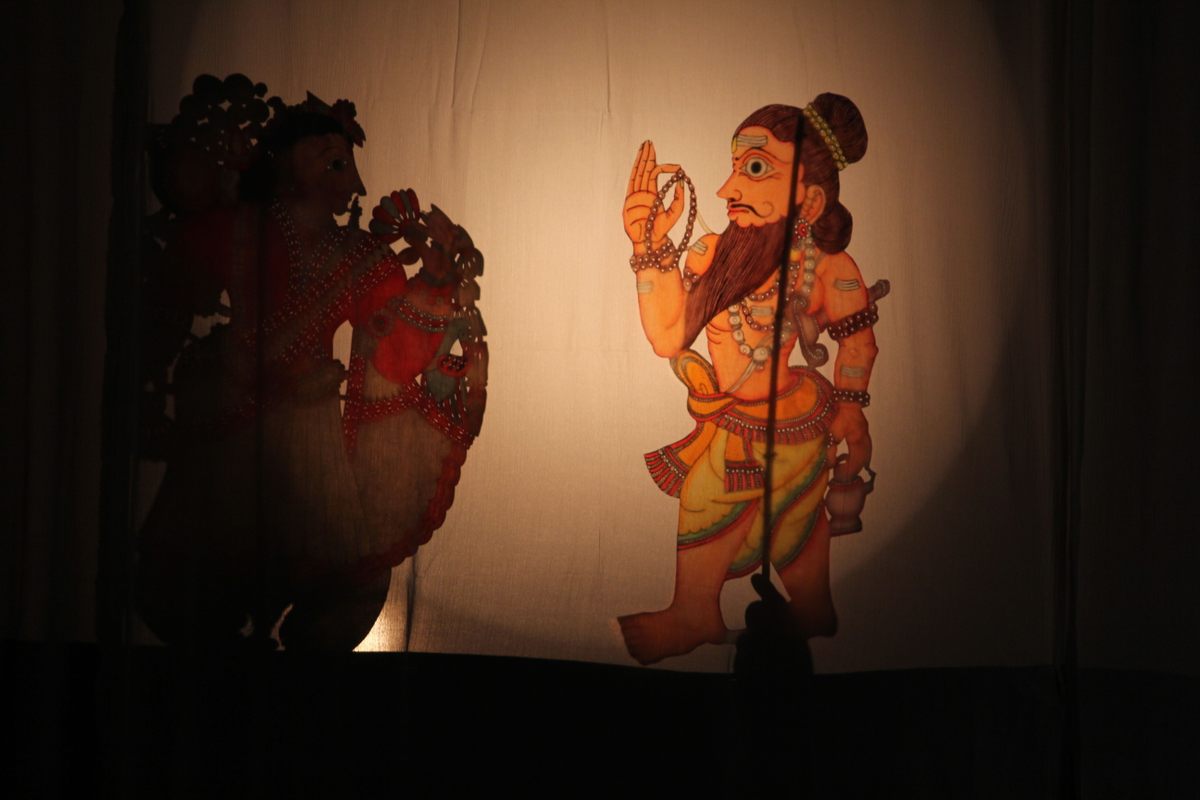 <em>Katkatha</em> puppets from India.