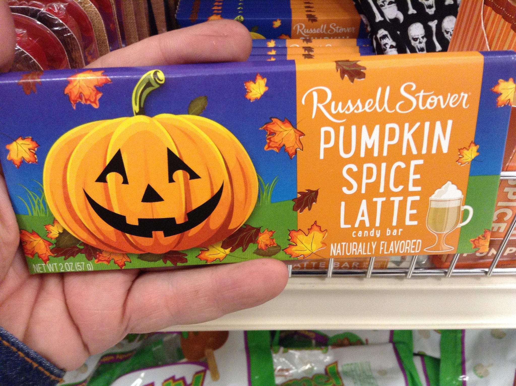 It's everywhere: a Pumpkin Spiced Latte chocolate bar 