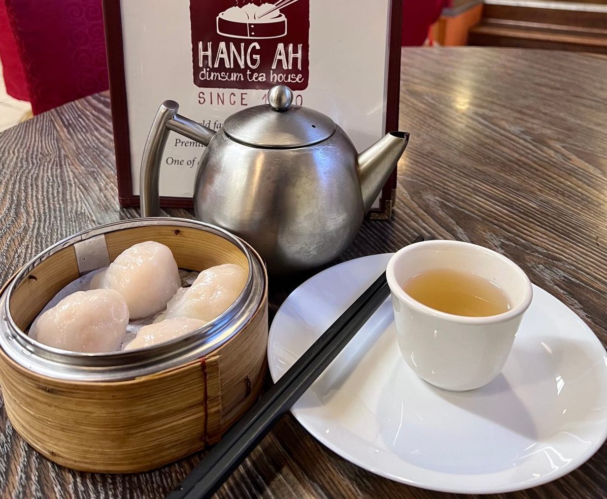 Dim sum and tea at Hang Ah.