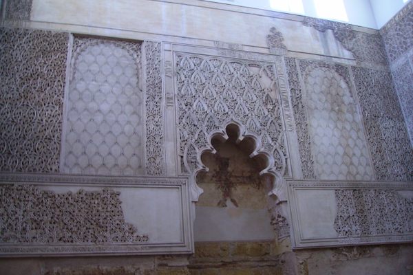 The medieval synagogue’s intricate artwork has been restored.