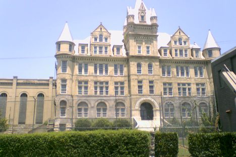 Main building and entrance.