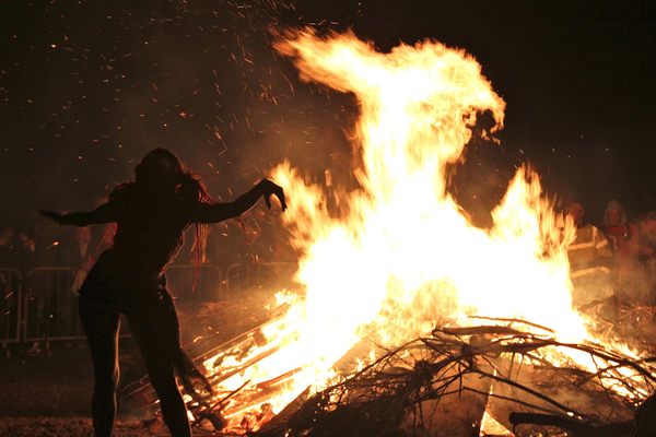 Springtime is full of ancient rites, such as Edinburgh's annual Beltane Fire Festival (shown here).