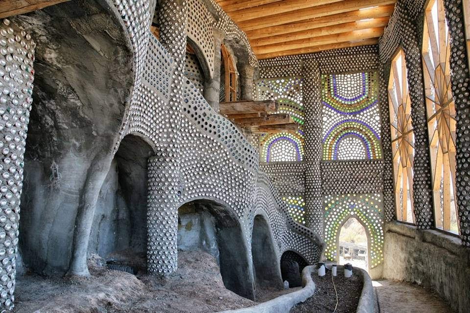 Earthship architecture is both beautiful and practical.