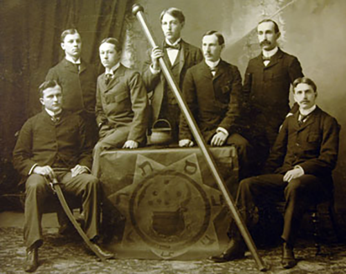 The original members of the Mystical Seven.