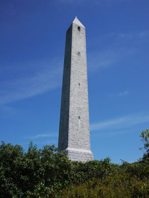 The High Point Monument marks the highest point of New Jersey