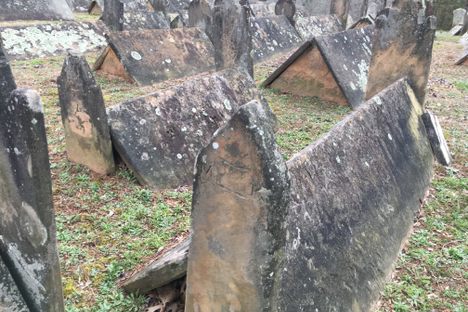 Tent graves.