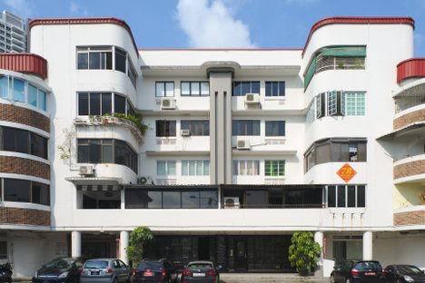 Horse Shoe Block, showing how it is both 78 Moh Guan Terrace and also 78 Guan Chuan Street