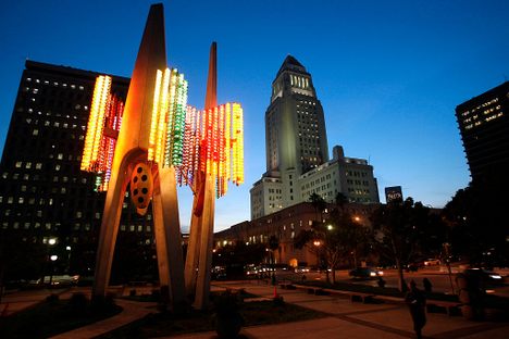 The Triforium was lit up for a special event back in 2006.