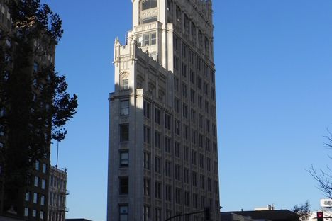 The Cathedral Building from Across Broadway