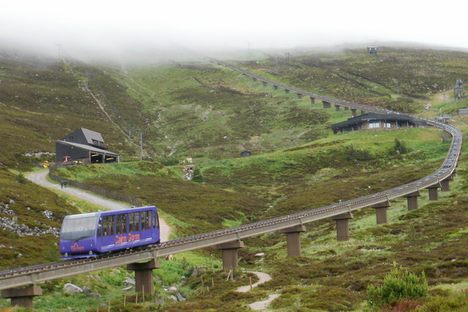 The funicular.