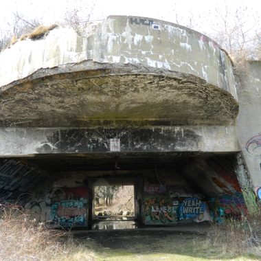 Gun emplacement of Battery Steele
