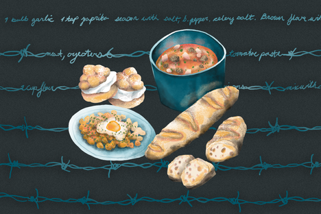 Writing recipes became a ritual during times of debilitating hunger.