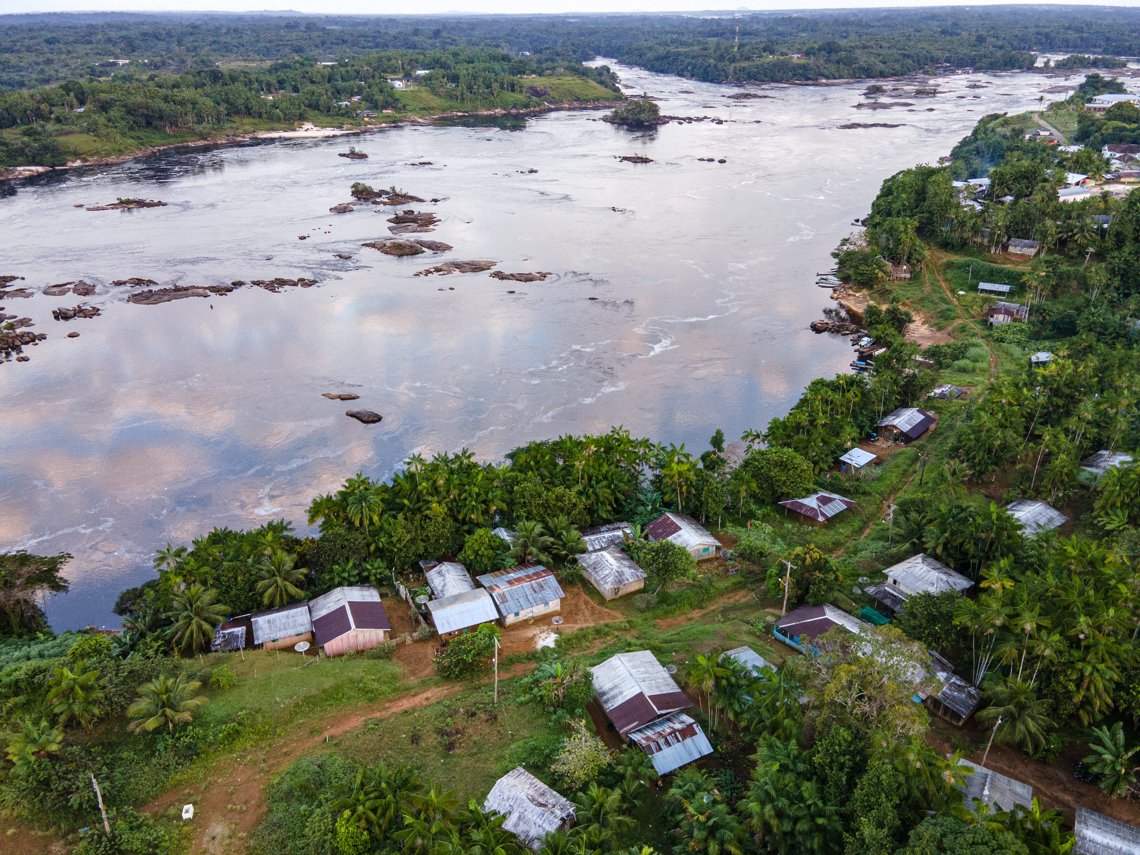 A Hupdah Indigenous village in São Gabriel da Cachoeira.