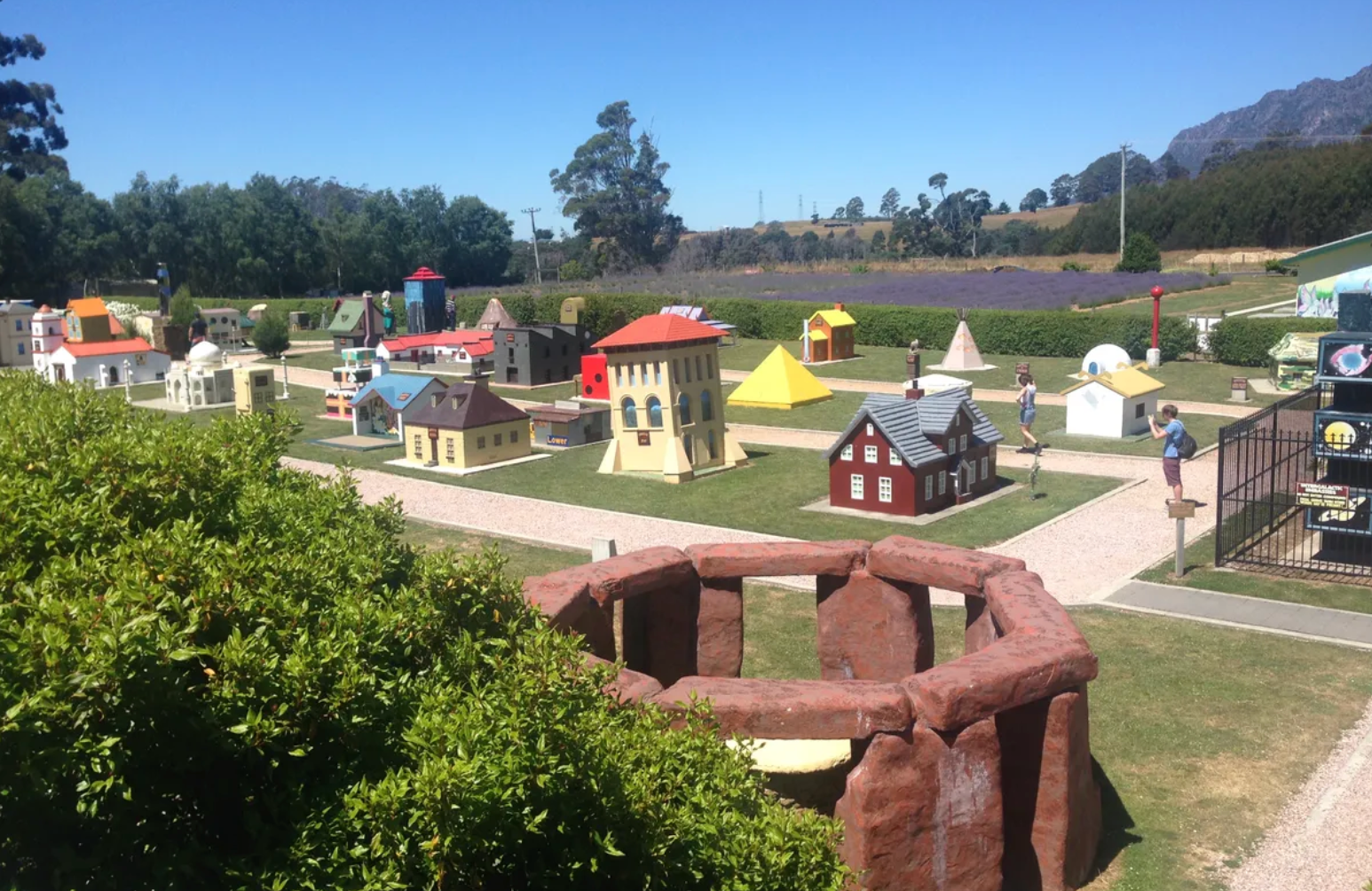 The Village of Lower Crackpot also includes the “School of Lateral Thinking” and interplanetary balloon aviation.