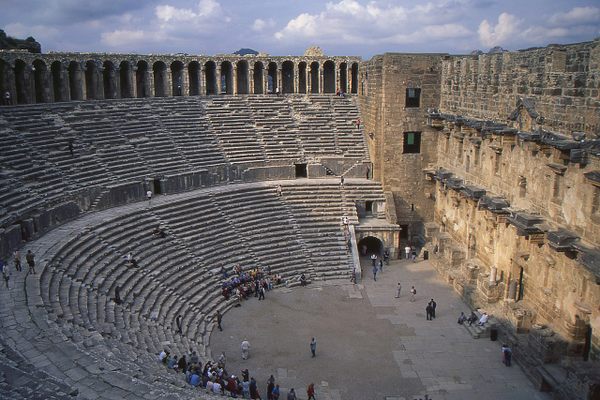  Aspendos Theater.