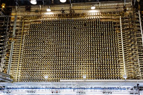 Front face of the reactor stack