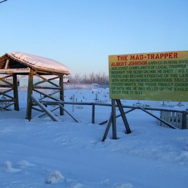 Grave of the Mad Trapper of Rat River