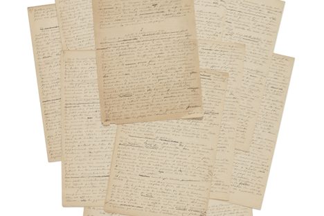 The 14-page manifesto went missing for 50 years in the middle of the 20th century, before being found in a Swiss bank vault.