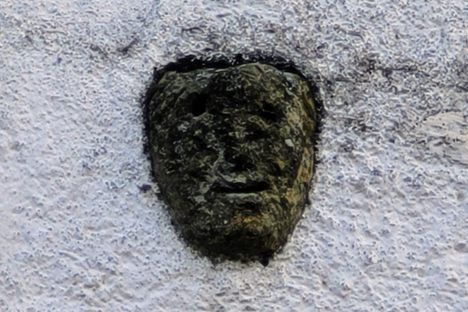 The Devil Head of Raus Church